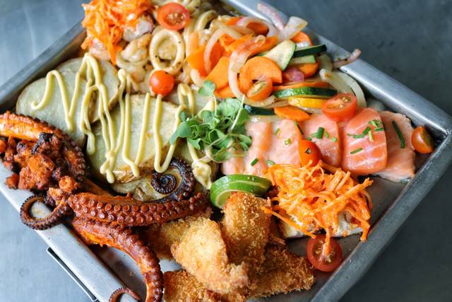 Parrillada de mariscos