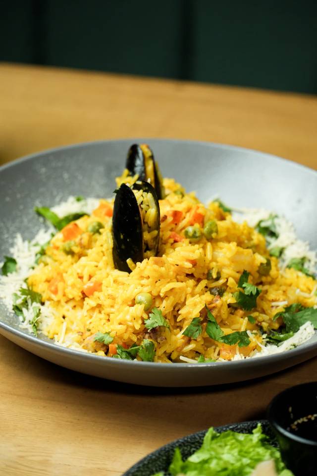Arroz en ají amarillo