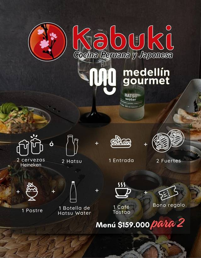Menú Medellín Gourmet para 2